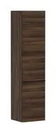 Hansgrohe-HG-Xelu-Q-Hochschrank-Nussbaum-Dunkel-400-350-Tueranschlag-links-Mattschwarz-54138670 gallery number 1